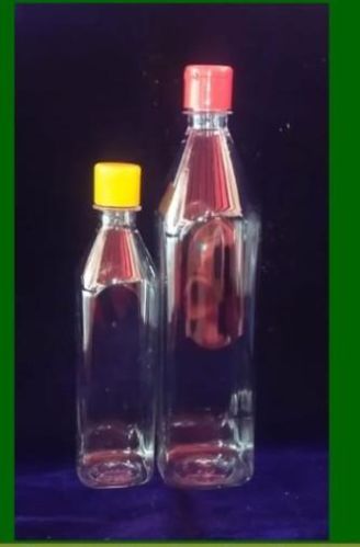 PRAPANCHA PVC Plastic PET Bottle, For Oil