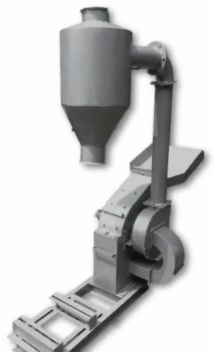 Stainless Steel Blower Pulverizer Machine, Capacity : 40 Kg/hour