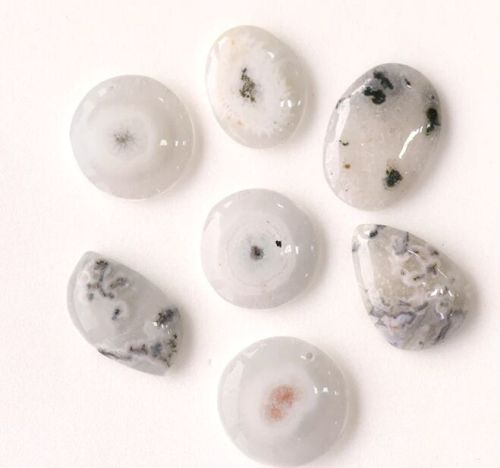 Solar Quartz Cabochons, Main Gemstone:Solar Quartz