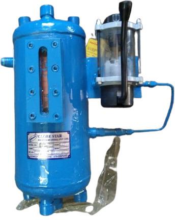 Globe Star Round Mild Steel Thermosyphon System, For Industrial, Capacity : 5-10 Ltrs