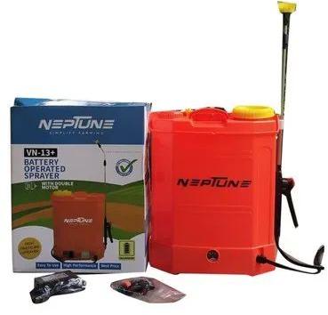 Neptune Double Motor Battery Sprayer, For Agricultural Use, Feature : Durable, Light Weight, Long Life