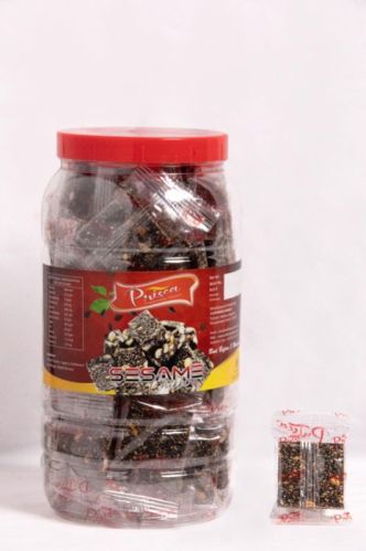 50 Pcs Sesame Chikki, Color : Brownish