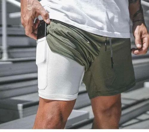 Polyester Mens Gym Shorts, Occasion : Sports Wear