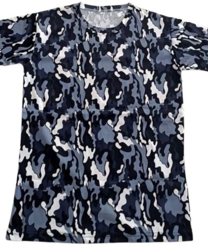 Mens Printed Lycra T-Shirt, Occasion : Casual Wear