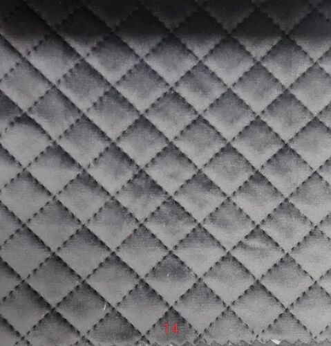 Gaurika MuiltiColor Ultrasonic Quilted Fabric, For Upholstery, Pattern : Plain