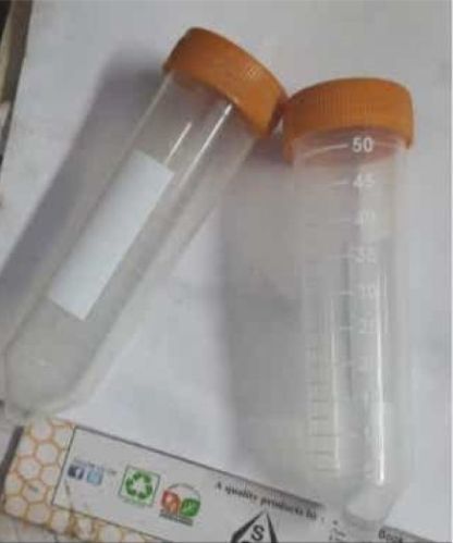 Transparent Polypropylene 50ml Centrifuge Tube, For Pharma