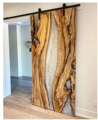 Epoxy Resin Wooden Door