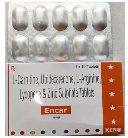 Encar Tablets, Packaging Type : Box