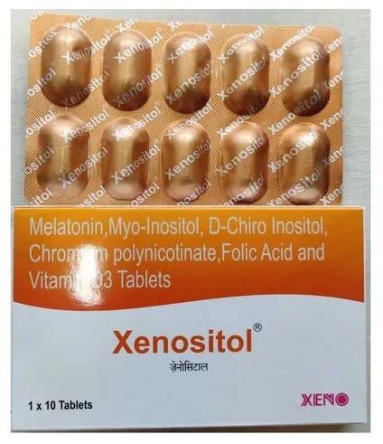 Xenositol Tablets, Packaging Type : Box