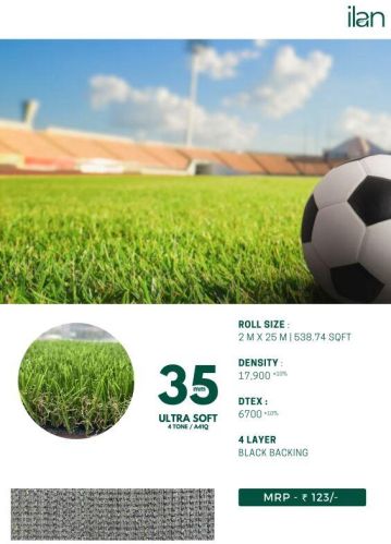 35 Mm Ultra Soft Artificial Grass, Technics : Attractive Look