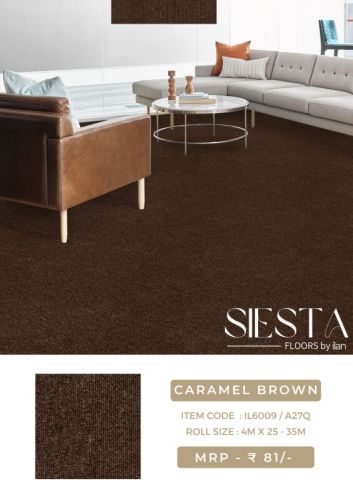 Caramel Brown Wall To Wall Carpets