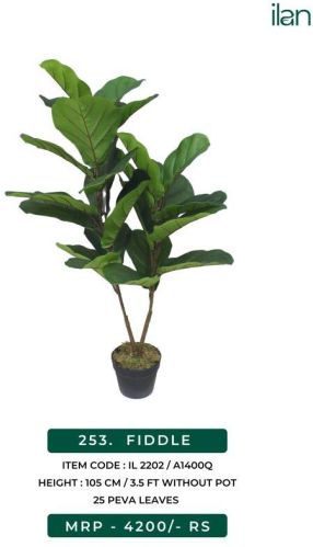 Fiddle 2202 Artificial Plants, Size : 3.5 FT