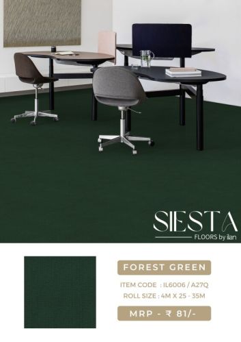 Siesta Oval PP Forest Green, Packaging Type : Roll
