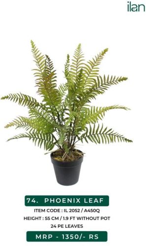 Phoenix Leaf 2052 Artificial Plants, Feature : Easy Washable