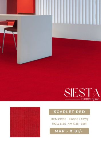 Scarlet Red Wall To Wall Carpets