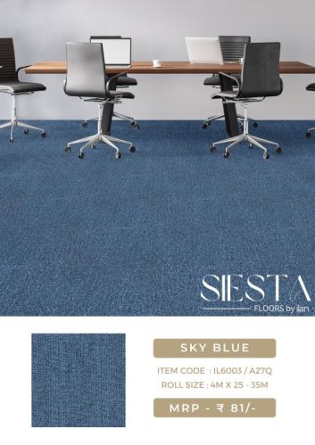 Siesta Oval PP Sky Blue, Packaging Type : Roll