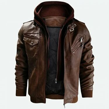 Plain Mens Leather Jacket, Feature : Comfortable Soft