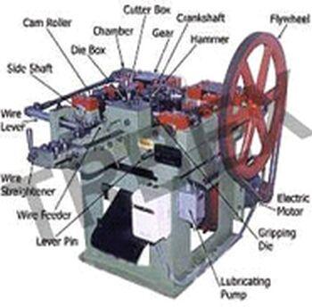 Polished Wire Nail Making Machine, For Automotive Industry, Capacity : 10-50kg/h