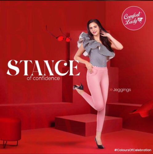 Plain Ladies Fashion Jeggings, Feature : Beautiful Look, Fade Resistance