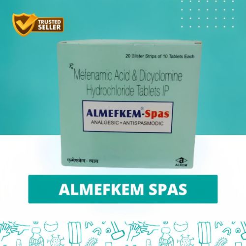 Almefkem Spas Tablets, For Clinical, Hospital, Personal, Grade : Pharma Grade