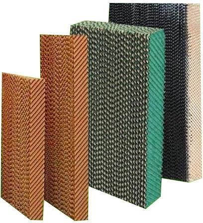 Cellulose Paper Evaporative Cooling Pad, For Air Cooler, Green House, Poultry, Certification : ISO 9001