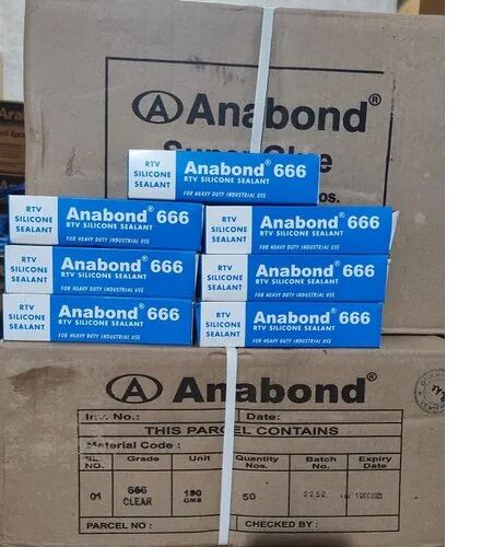 Anabond Silicone Sealant, Color : Transperant