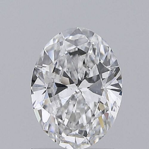 Oval Cut Cvd 0.90ct Diamond F Vs2 Igi Certified Lab Grown, Packaging Type : Per Customer Demand