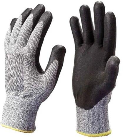 Plain Vinyl Safety Gloves, Finger Type : Full Fingered