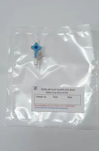 Multilayer Foil Gas Sampling Bags, For Chemical Laboratory, Size : 500ml