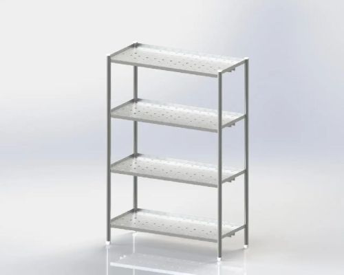 Steel Perforated Storage Rack, Feature : High Quality