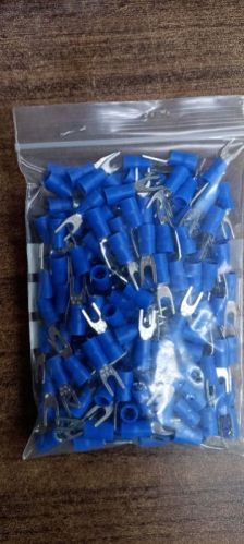 Xtra Copper Fork Insulated Lugs, For Industrial, Size : 1 Sqmm-5 Sqmm