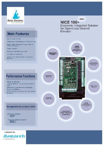 Monarch Integrated Open Loop Drive, Certification : CE Certified