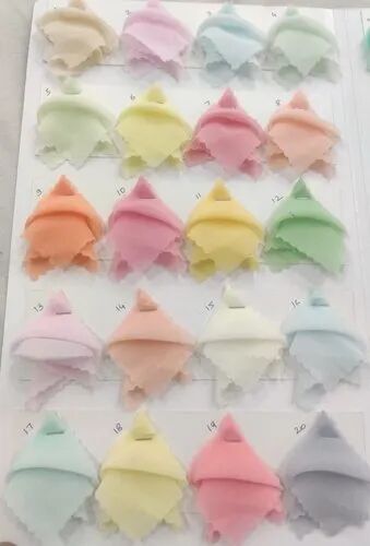 Plain Georgette Fabric, For Saree