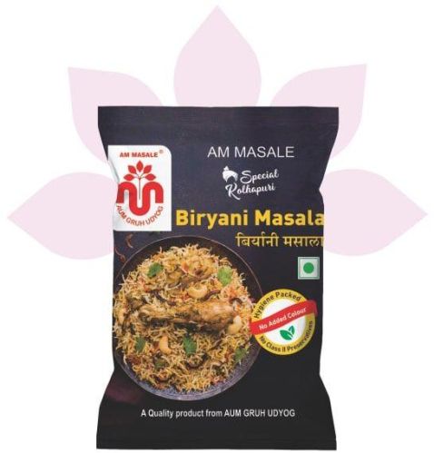 AM Masale Blended Biryani Masala, For Cooking, Packaging Size : 15 Gm