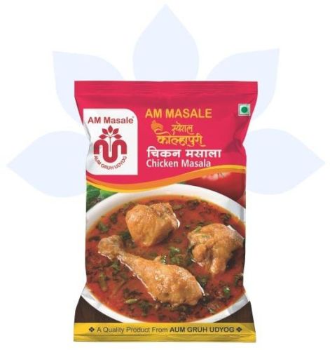 AM Masale Blended Kolhapuri Chicken Masala, For Cooking, Certification : FSSAI Certified