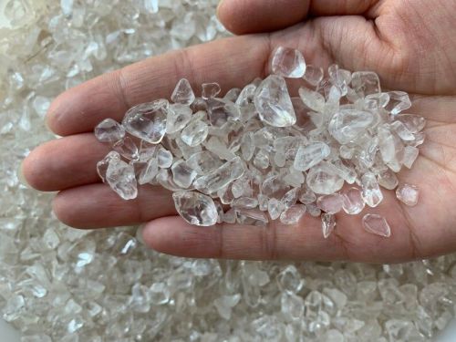 Clear Quartz Chips Stone, Color : Transparent