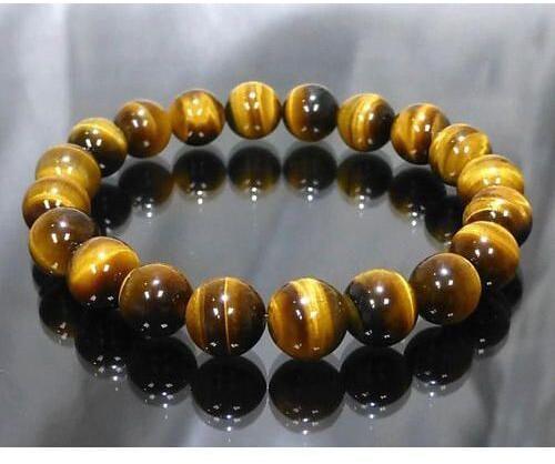 Tiger Eye Bracelet, Size:8mm