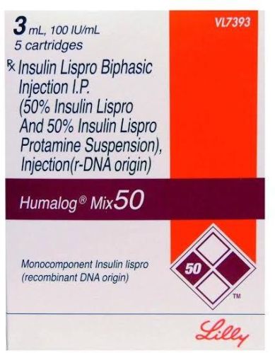 Humalog Mix50 Cartridge, For Clinic, Hospital