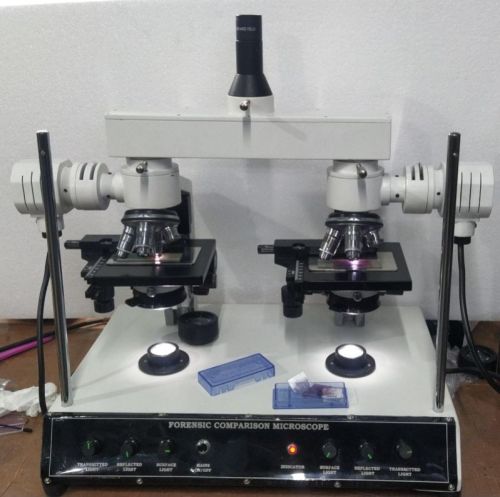 Color Coated Forensic Comparison Microscope, For Industrial Laboratory Research, Packaging Type : Thermocol Box