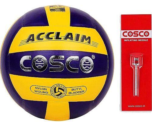 PU Leather Cosco Volleyball, For Sports Playing, Feature : Attractive Design, Durable, Leakage Proof