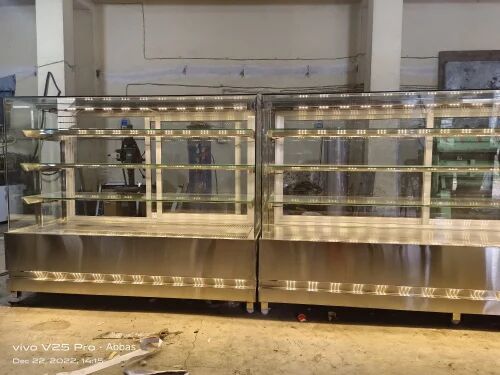 Curved Glass Bakery Display Counter