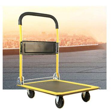 Rectangular Mild Steel Platform Trolley, Capacity : 150 - 300 Kg