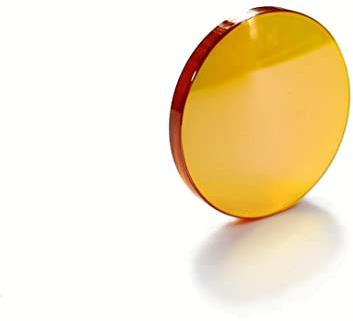 Golden Round Glass Plain Polished Co2 Laser Lens, For Industrial Use, Size : Standard