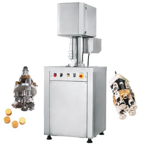Amiraj Electric Steel Automatic Cap Sealing Machine