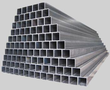 Galvanized Steel Square Hollow Section, For Manufacturing Industry, Length : Multisize