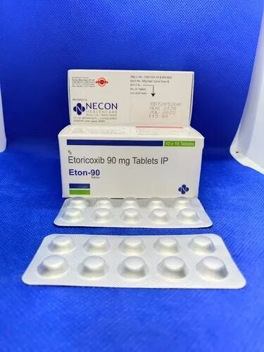Etoricoxib Tablet, Packaging Size : 10X10