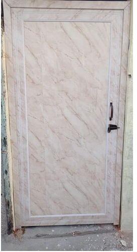 Polished PVC Bathroom Door, Color : Beige