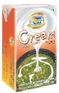 Nandini Fresh Cream - 1 Ltr, For Bakery, Drinking, Hotel, Restaurant, Feature : Non Harmful