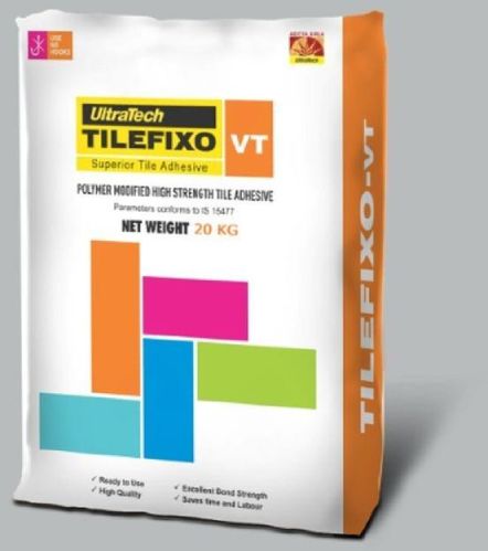 Ultratech Tilefixo VT Tile Adhesive, Packaging Type : HDPE Bags