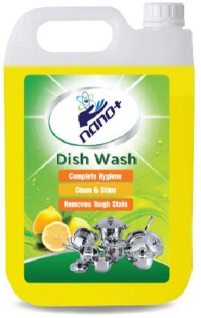 5 Liter Yellow Dishwash Gel, Packaging Type : Plastic Pouch